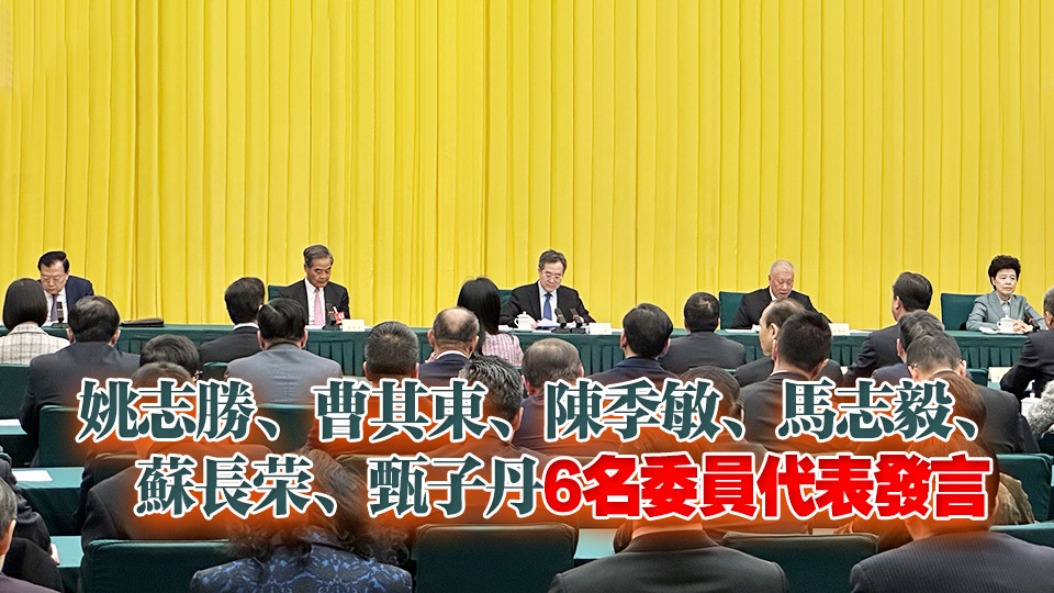 全國兩會｜丁薛祥參加港澳地區全國政協委員聯組會議