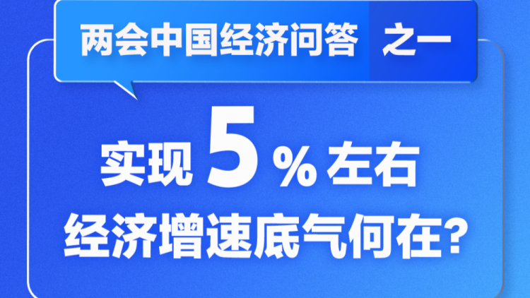 兩會中國經濟問答 | 實現5%左右經濟增速底氣何在？