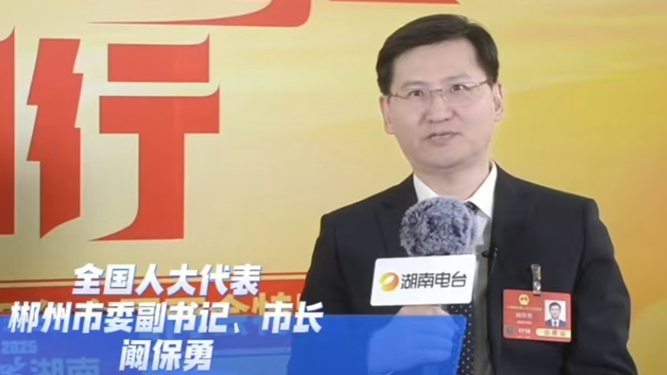 全國人大代表闞保勇：錨定融灣向海 改革開放層次能級持續提升
