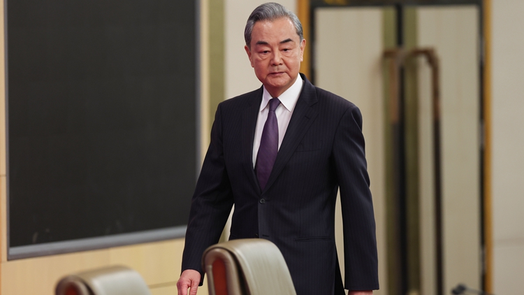 有片｜外長王毅儒雅亮相外交部記者會