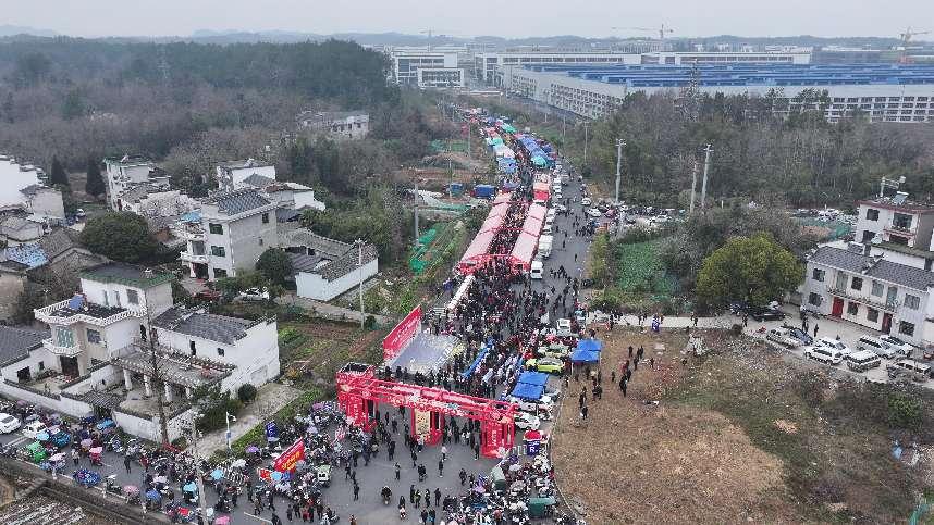 皖屯溪區：「廟」趣橫生春意濃