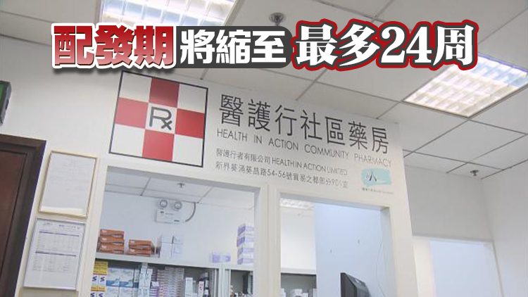 公院3·24起收緊配藥機制 醫管局料每年省千萬成本