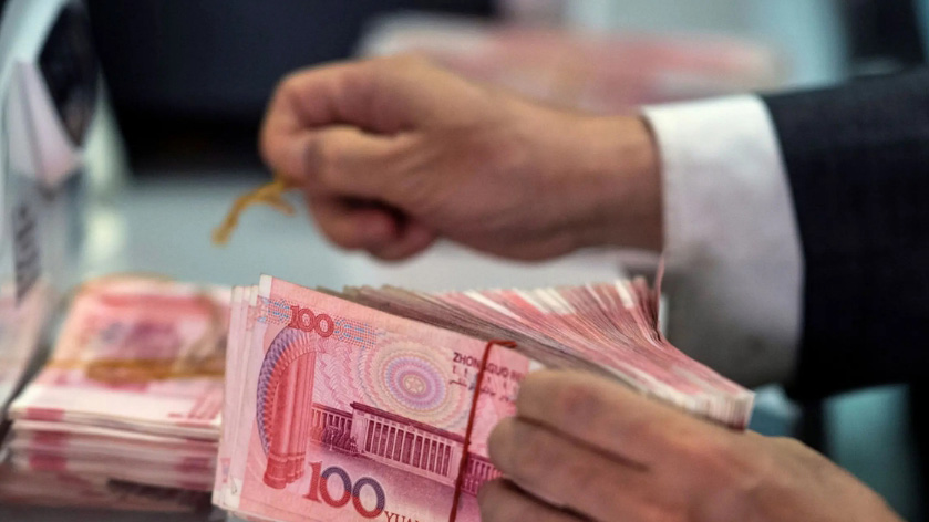 人行：前兩個月人民幣存款增加8.74萬億元