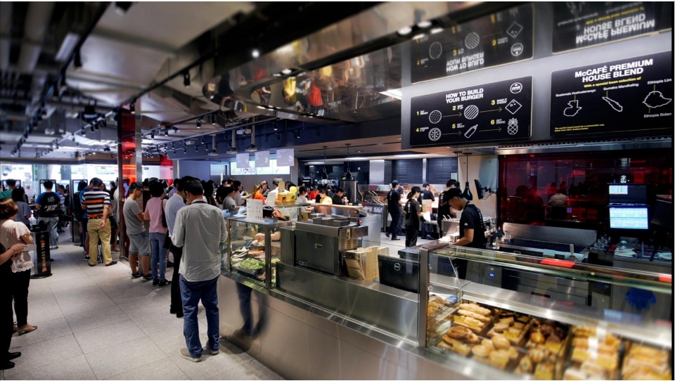 金鐘海富麥當勞全球第二繁忙餐廳