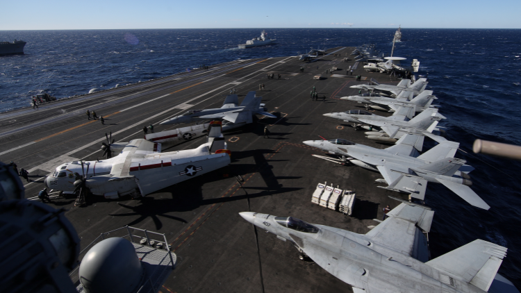 也門胡塞武裝24小時內兩度攻擊美航母 美軍暫不發起地面軍事行動