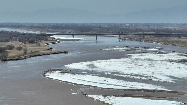 黃河封凍河段今日全線開河
