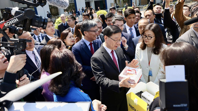 有片 | 低空經濟「監管沙盒」啟動禮 李家超：進入「八仙過海」時代