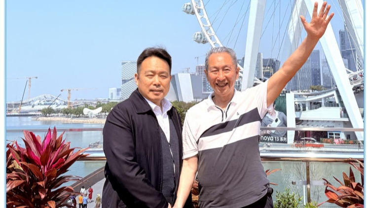 「我站立的地方是中國」——蔣開儒和申進科在深圳寶安中學共話青少年國防教育