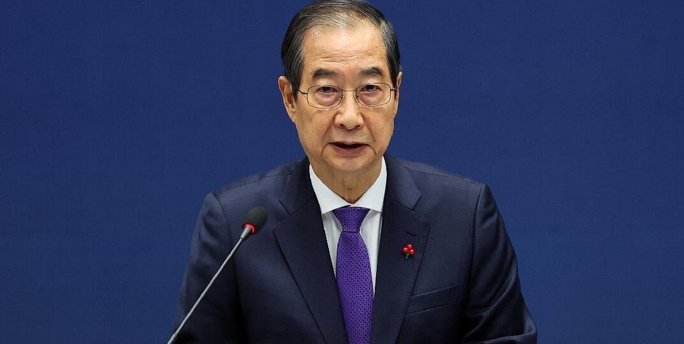 韓德洙恢復韓國國務總理職務 代行總統職權