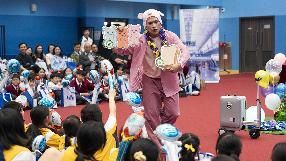 太空遊學團互動禁毒劇場 冀年輕人遠離毒品