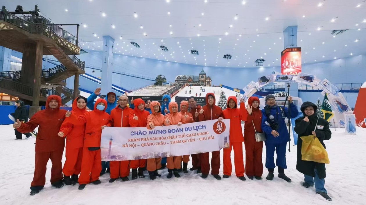 東南亞遊客熱捧！廣州熱雪奇跡成大灣區新興冰雪旅遊目的地