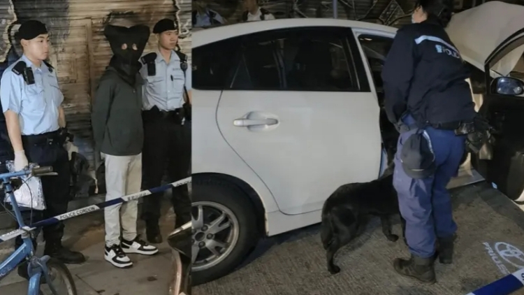 警方油麻地截毒品快餐車 拘一男檢4.6萬元毒品