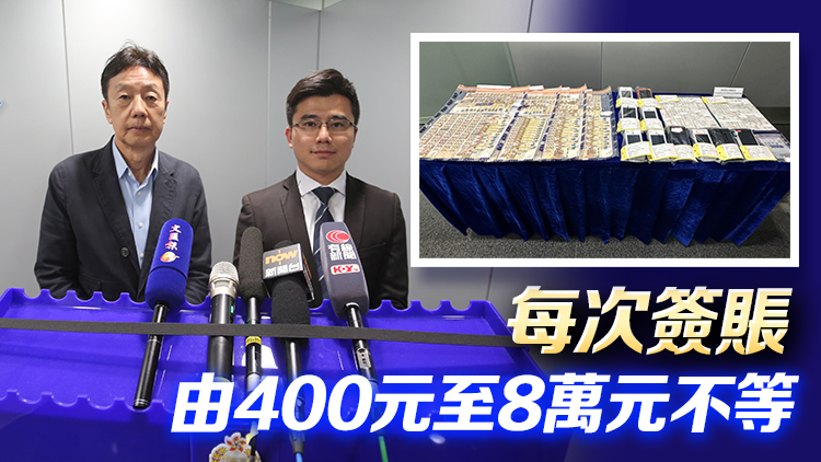 警破盜竊集團拘6人 涉偷取信用卡作虛假交易 半年洗黑錢3500萬元