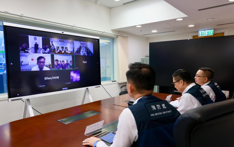 【緬甸救援】有片 | 特區救援隊惡劣環境下搜救 鄧炳強千里連線送上慰問