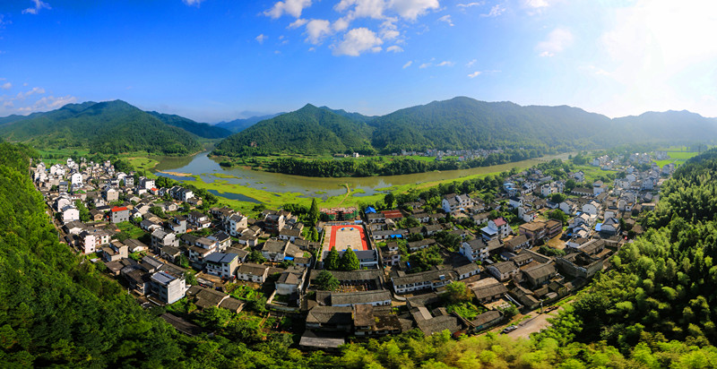 皖休寧縣：村美人和產業興 幸福五城入畫來