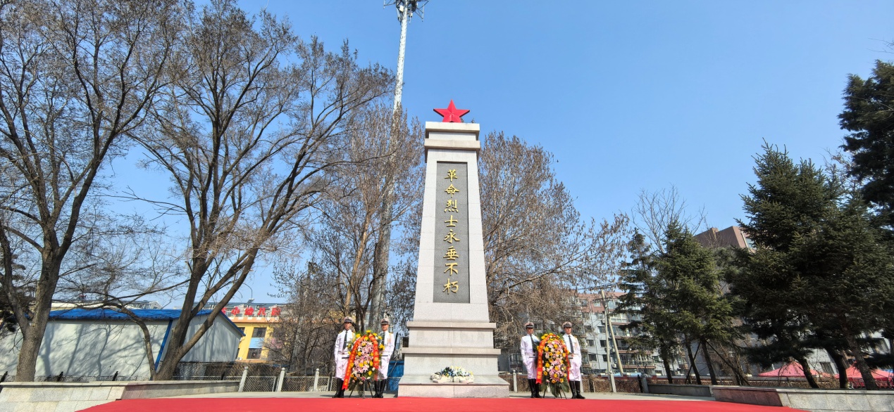 瀋陽渾南區清明祭英烈 共鑄中華魂