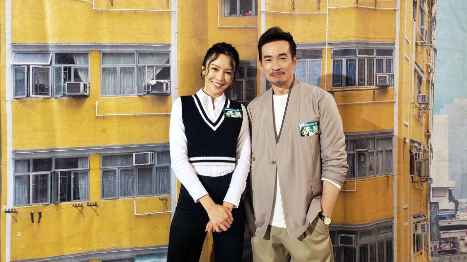 有片丨【娛樂】 新劇《俠醫》開鏡 張曦雯拍劇福利享受陳豪專業按摩