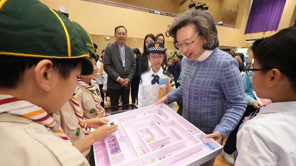 楊何蓓茵：學界不遺餘力推動國安及愛國教育