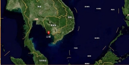 中柬雲壤港基地正式啟用