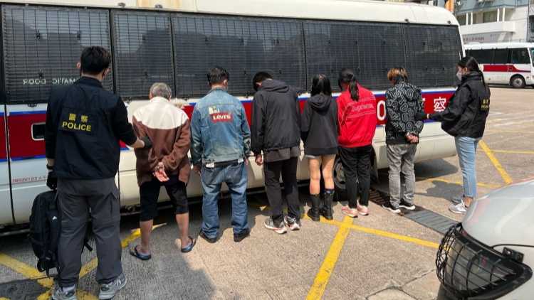 警方旺角搗破毒窟 拘7人檢2900元毒品