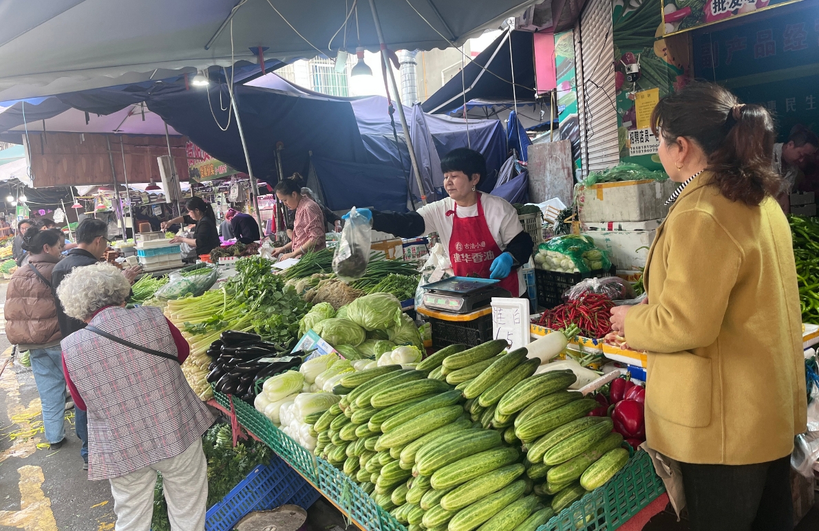 3月份CPI同比下降0.1%