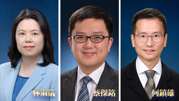 政府宣布多位高層官員任命 蔡傑銘出任運輸及物流局常任秘書長