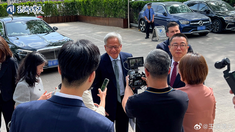 黃仁勛時隔3個月再次到訪北京