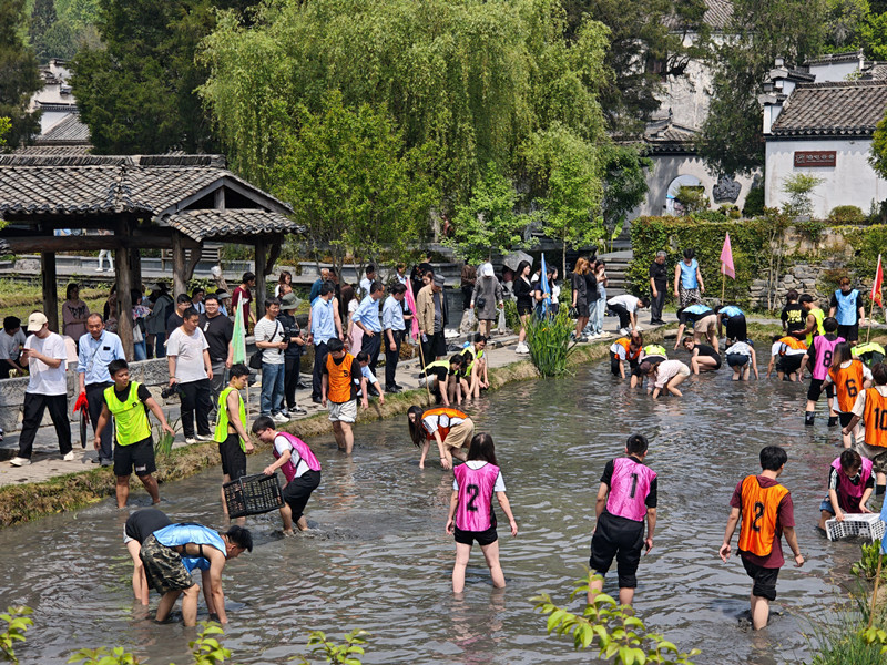 農文旅「融」出新精彩 皖黟縣舉辦第三屆西遞開秧節