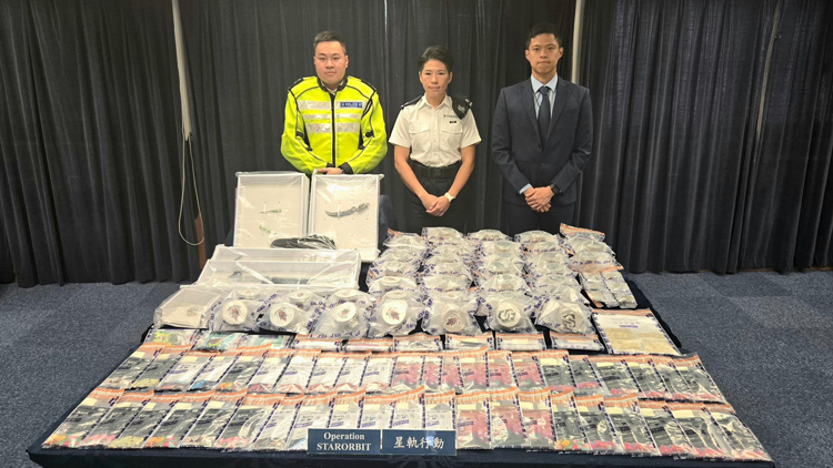 警方復活節反罪惡行動拘34人 檢17萬元毒品