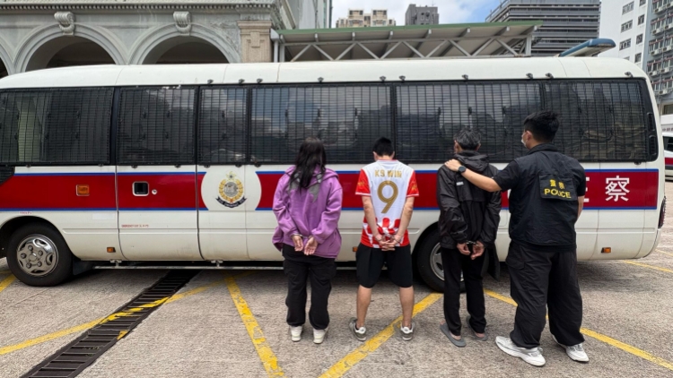 警方旺角破毒窟 拘4人檢5000元毒品