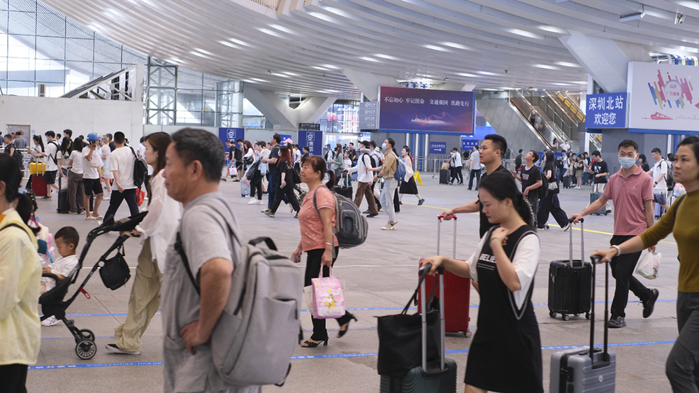 五一假期深圳鐵路預計發送旅客近300萬人次 深圳北站開行超200趟夜間高鐵
