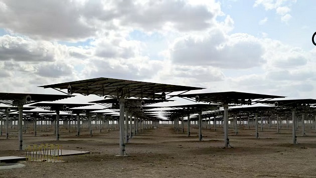 甘肅金塔縣「光熱+光伏」項目併網在即 儲能調峰護航西北電網