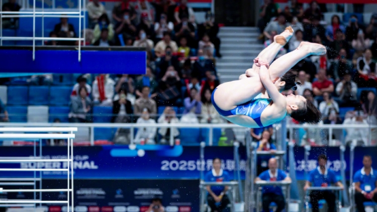 跳水世界盃總決賽：昌雅妮/陳藝文女子雙人三米板奪冠