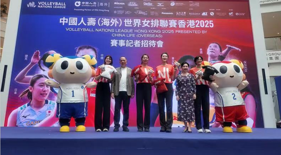 有片丨世界女排聯賽香港站 6.18-22啟德體藝館開打 門票5.7發售