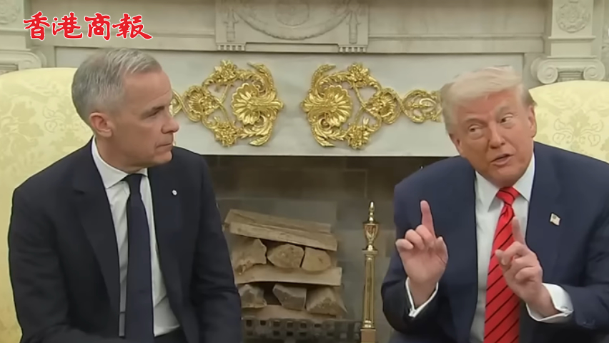 有片丨加總理稱加拿大是非賣品 特朗普：永遠不要說永遠 加總理：永遠×5