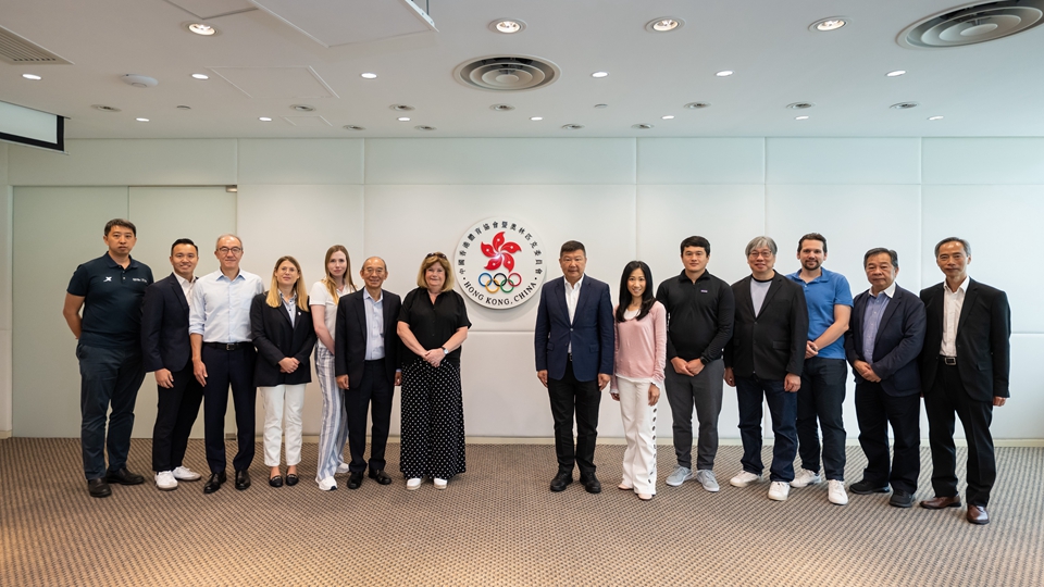 國家和地區奧委會協會秘書長訪港考察 商討2026年全體代表大會籌備工作
