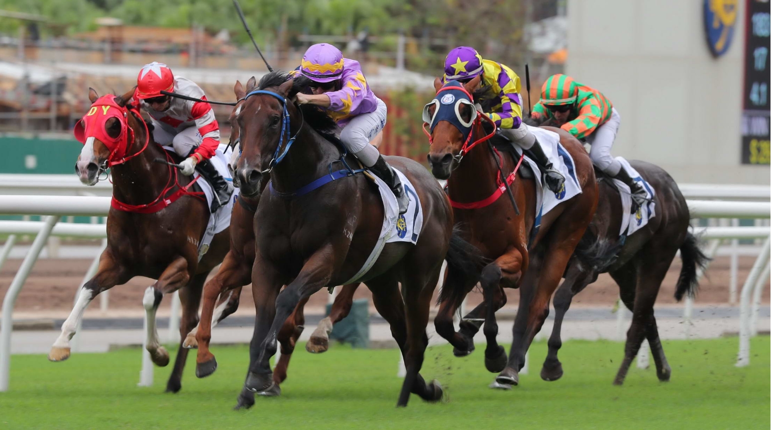 有片丨小鳥天堂勇奪香港傷健策騎協會50周年盃 丁冠豪起孖上岸