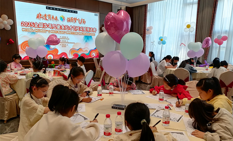 皖祁門縣：非遺育未來強國夢飛揚