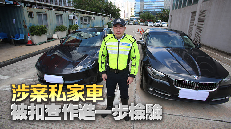 警方西九龍打擊白牌車 拘捕兩司機涉非法載客取酬