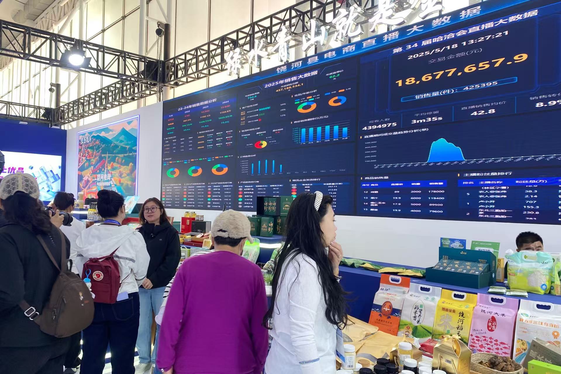 饒河澤饒農業哈洽會線上創紀錄：全域自然保護區「釀」出「國標」農副產品