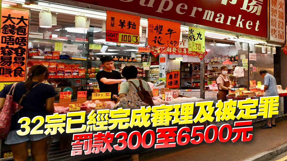 店舖阻街罰款提高至6000元 截至今年3月發近1600張告票 檢控36宗