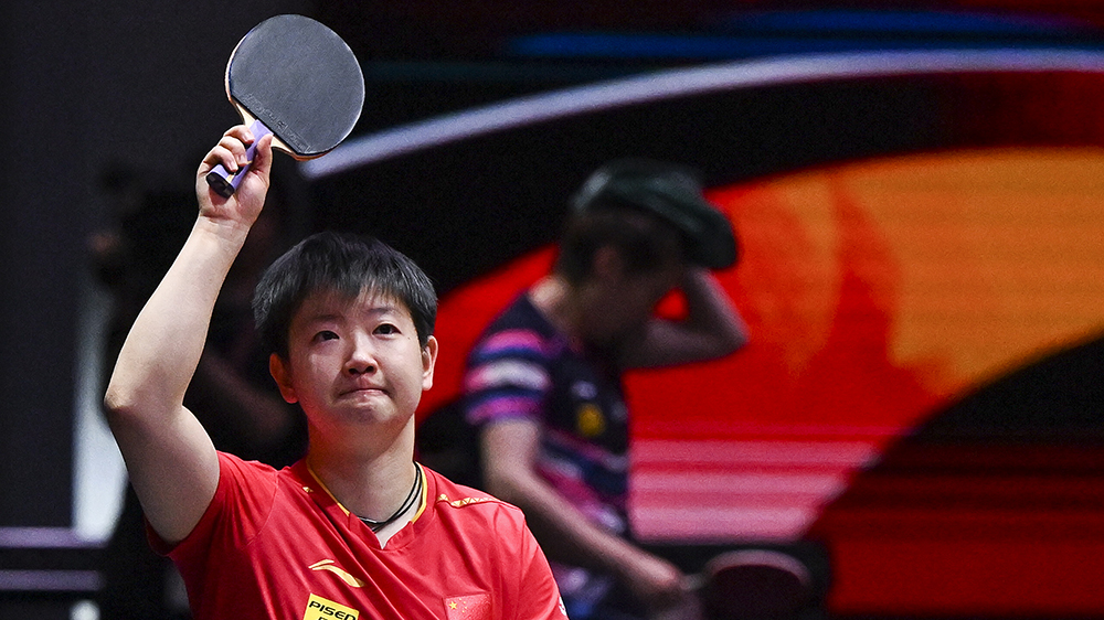 孫穎莎奪得世乒賽女單冠軍