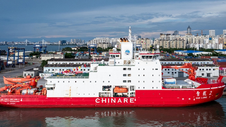 「雪龍2」號完成第41次南極考察