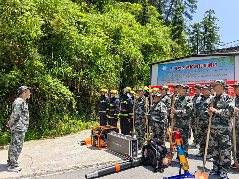 皖黟縣：未雨綢繆  以「練」促效