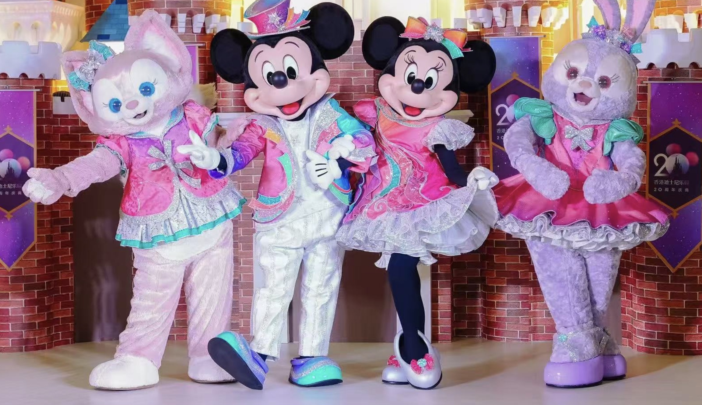 香港迪士尼20周年展內地首秀 邀全國遊客體驗新項目