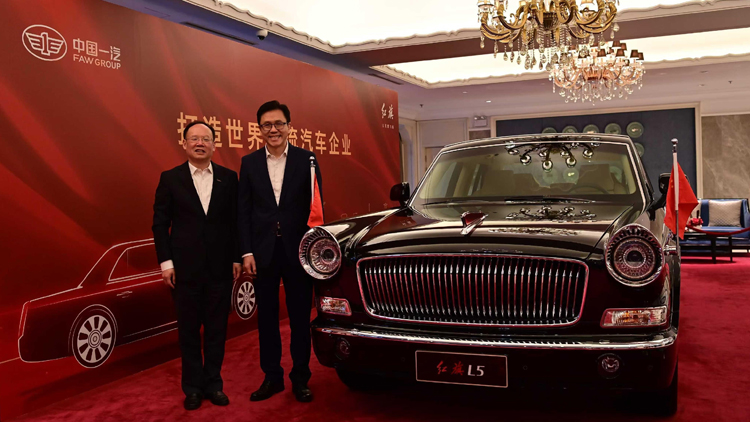 孫東到訪中國第一汽車集團 冀香港為國家新能源汽車產業鏈創新發展貢獻