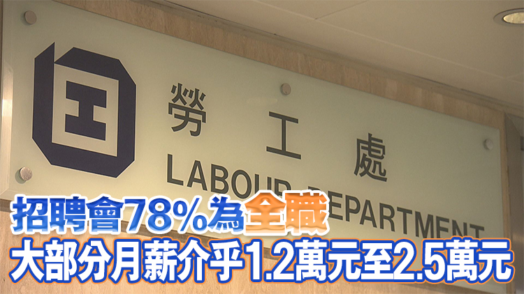 勞工處6月10至11日天水圍舉行職場連線招聘會 提供逾1800職位