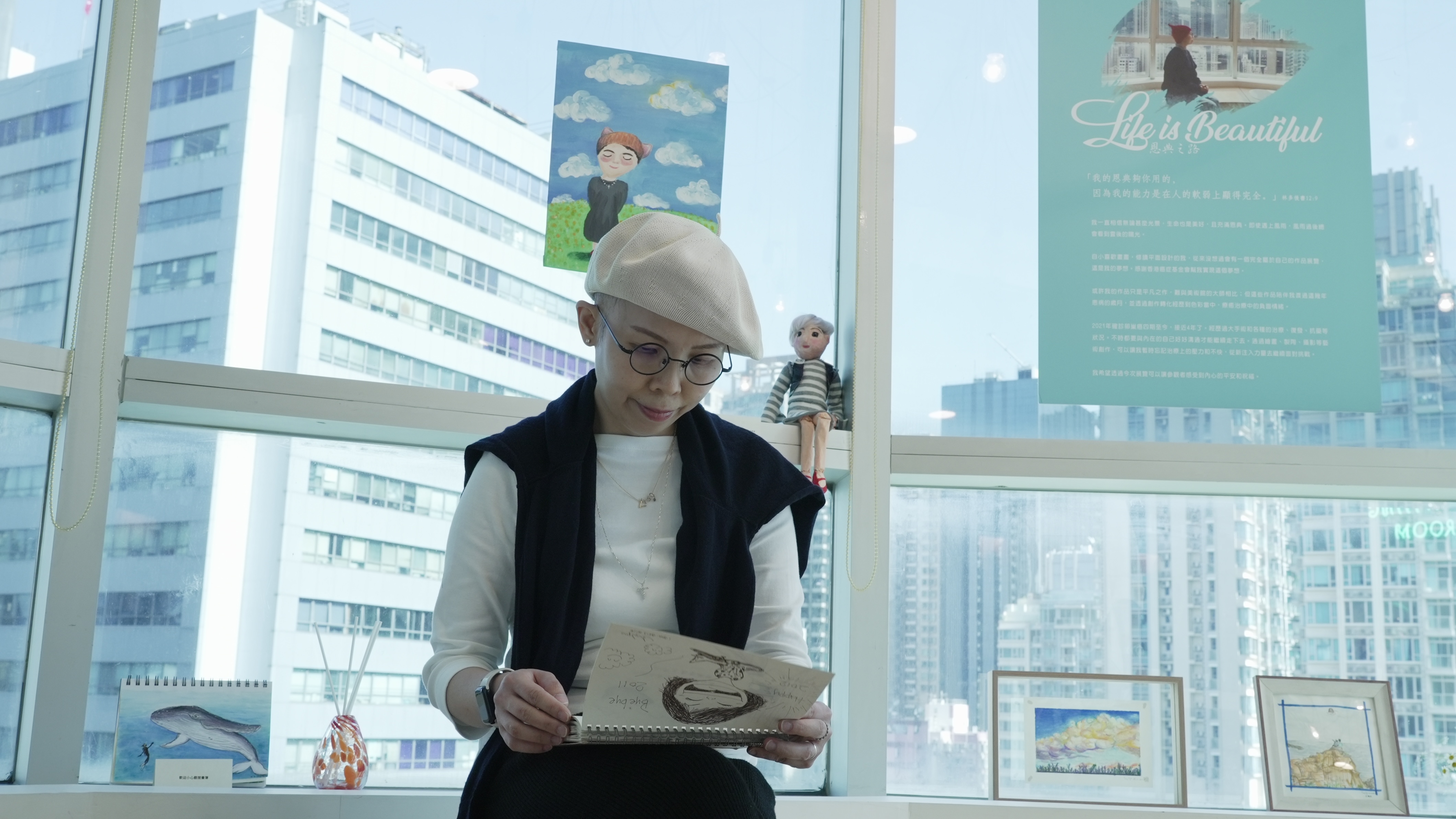 【藝術】一位生命鬥士與她的藝術創作