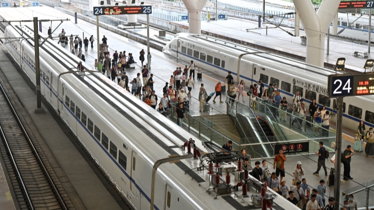 受颱風「蝴蝶」影響，廣鐵集團進一步調整列車運行