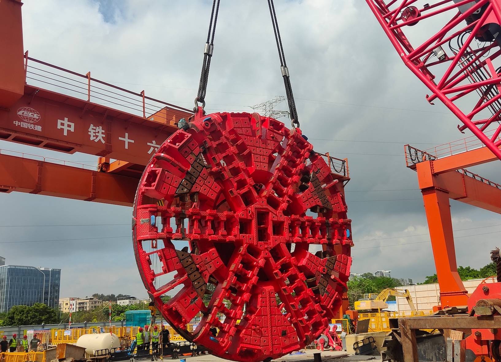 廣花城際鐵路正線區間全面進入盾構掘進階段